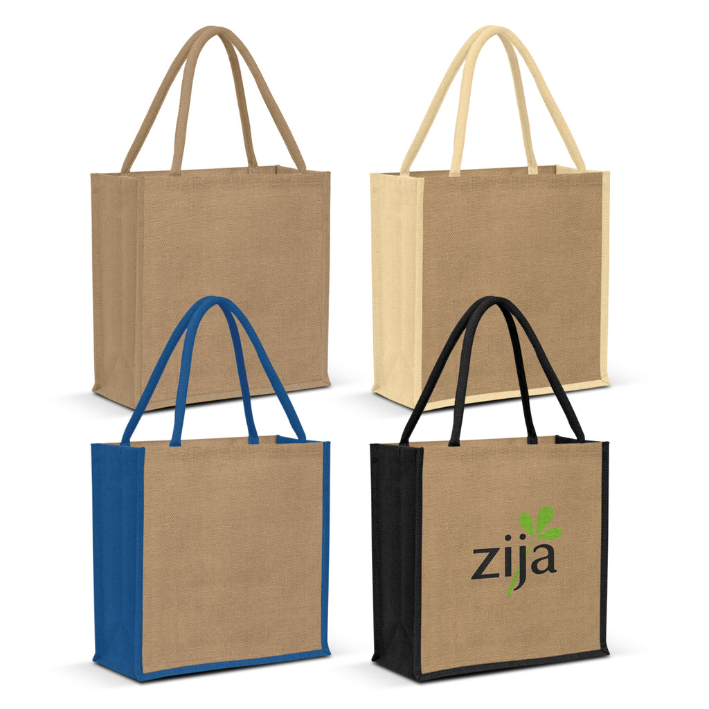 Lanza Jute Tote Bag