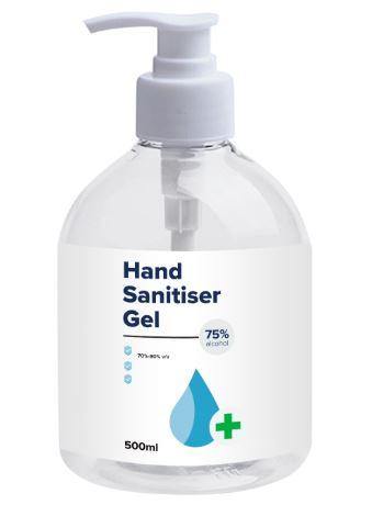 500ml Hand Sanitiser Gel