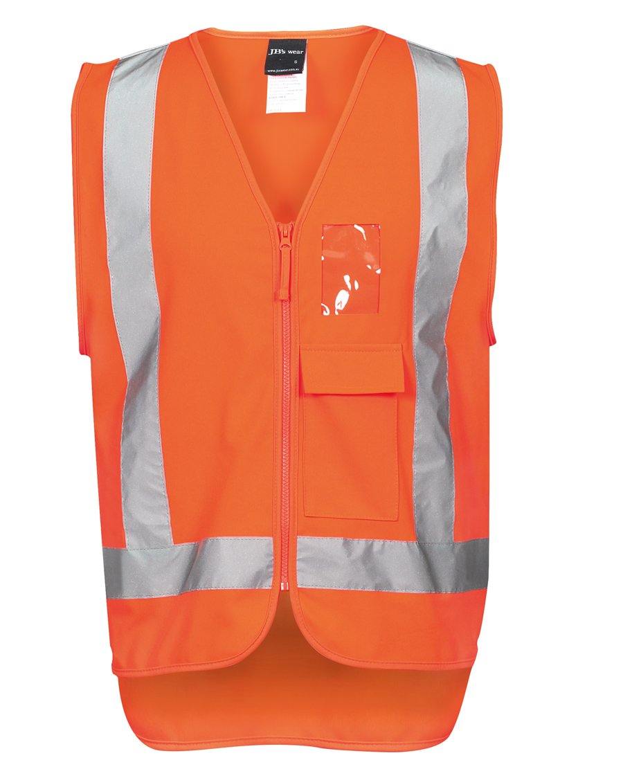 Hi Vis Zip (D+N) TTMC-W Vest - New Age Promotions