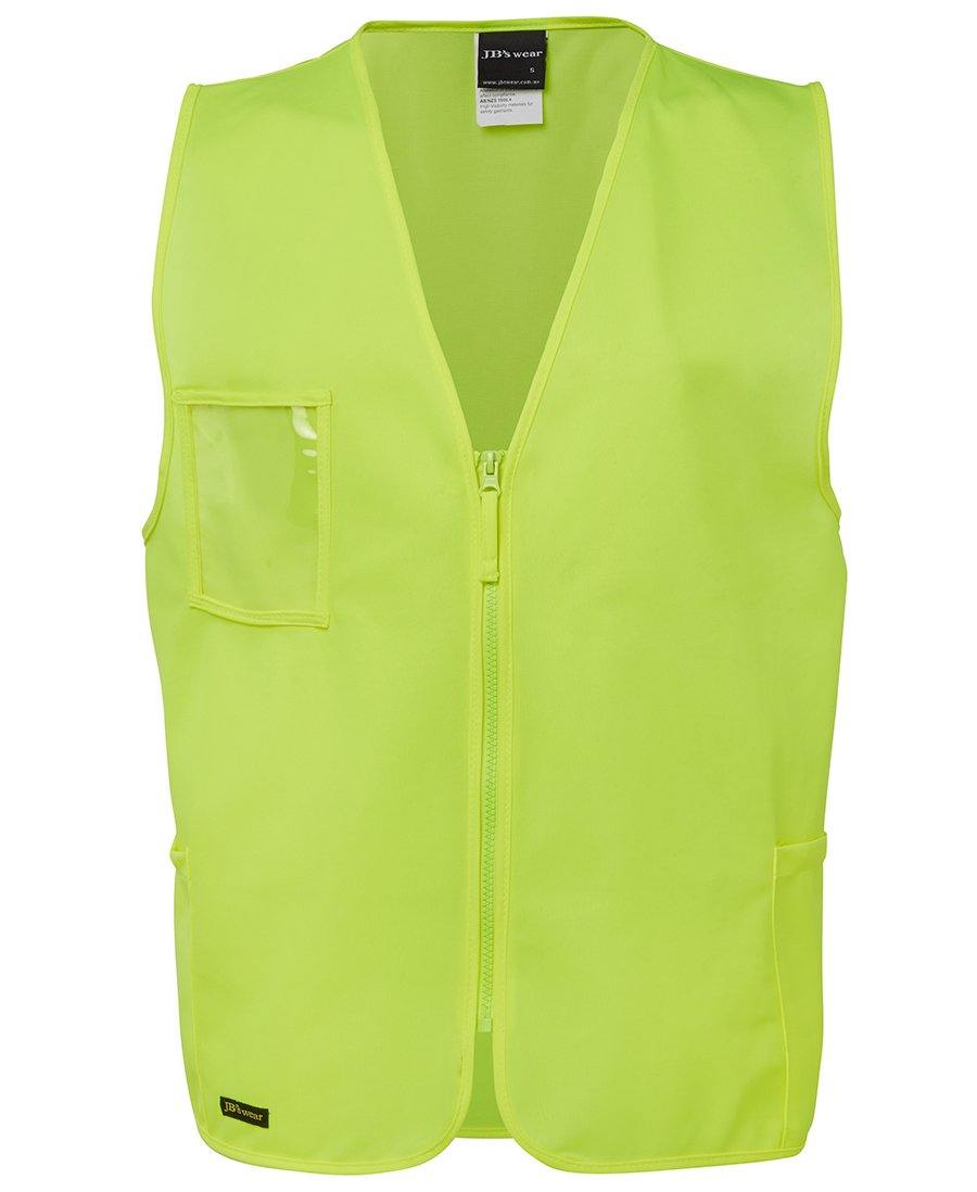 Hi Vis Zip Safety Vest - New Age Promotions