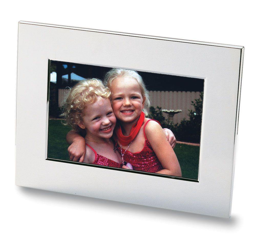 Nickel Plated Photo Frame - New Age Promotions