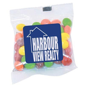 Assorted Fruit Skittles in 50 gram Cello Bag - New Age Promotions