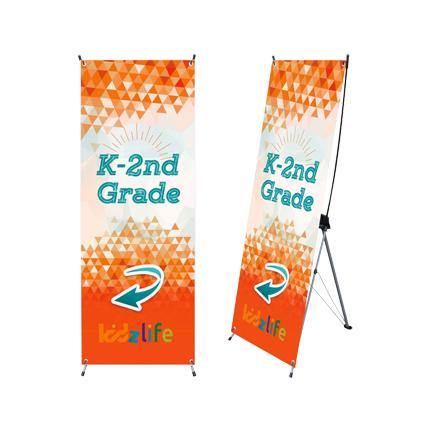 Small X-Frame Banner (60 x 160cm) - New Age Promotions