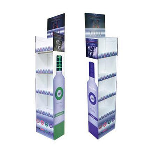 Self Assembly Premium Cardboard Floor Display - New Age Promotions