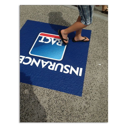 Pavement Floor Graphics - New Age Promotions