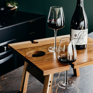 Keepsake Folding Wine Table