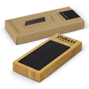 Bamboo Solar Power Bank AUS