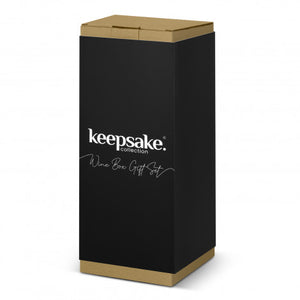 Keepsake Wine Box Gift Set