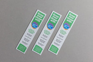Seed Paper Bookmark Large