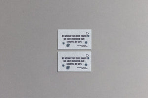 Seed Paper Business Card