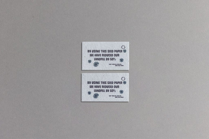 Seed Paper Business Card
