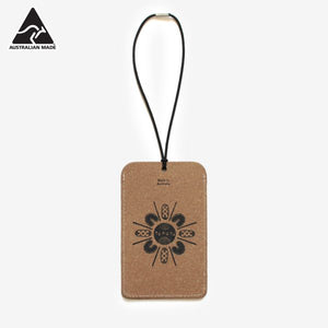 Aus Made Recycled Leather Luggage Tag, Meeting Place – Thomas Avery Collaboration