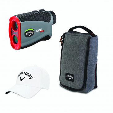 Callaway 300 Pro Laser Range Finder On Course Pack