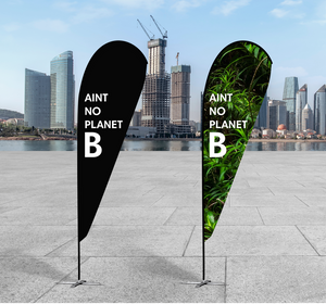 rPET Teardrop Banner - Large