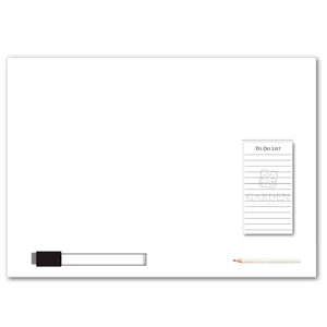 A3 Magnetic Whiteboard with Notepad