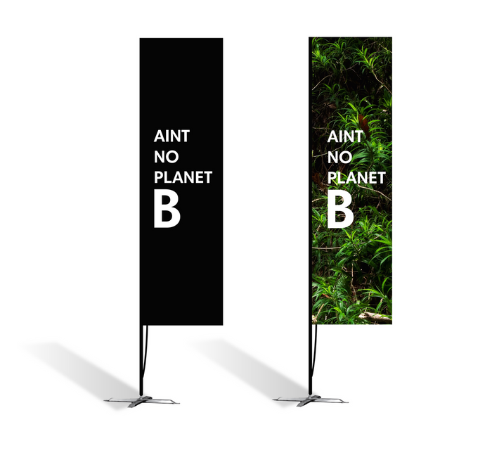 rPET Rectangle Banner - Large