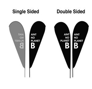 rPET Teardrop Banner - Large