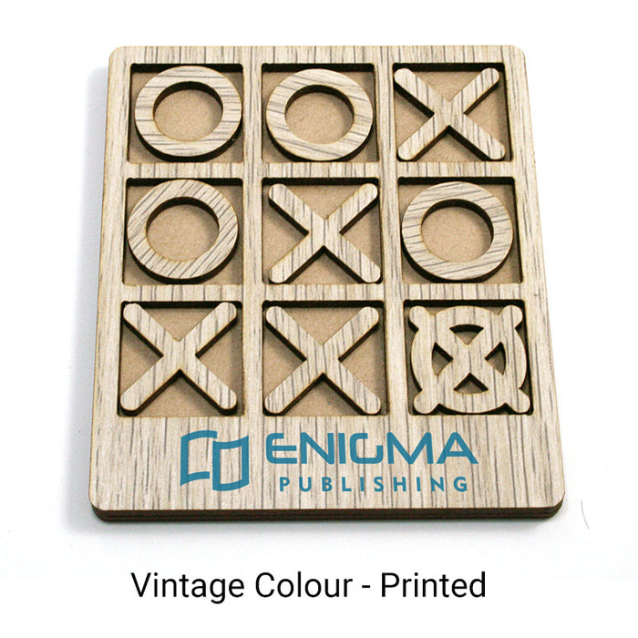 Eco MDF Tic Tac Toe