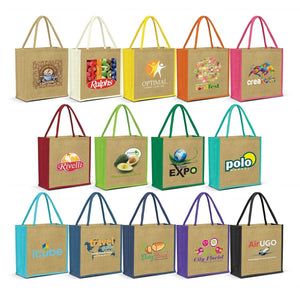 Copy of Monza Jute Tote Bag - New Age Promotions