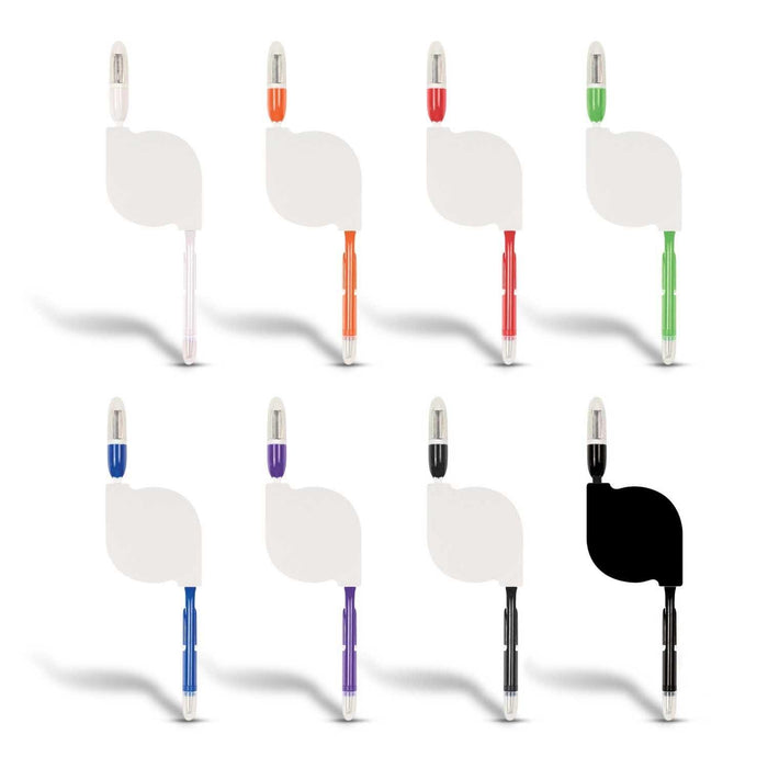 3-In-1 Retractable Charging Cable