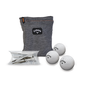 Callaway Clubhouse 3 Ball Valuables Pouch Combo - New Age Promotions