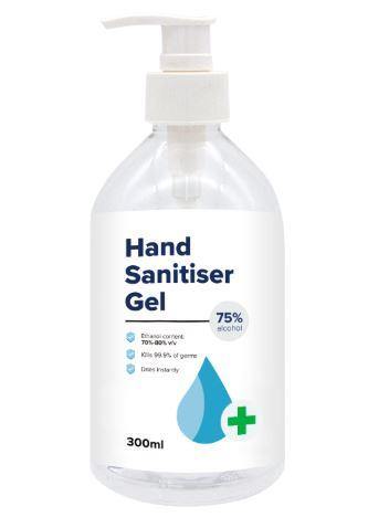 300ml Hand Sanitiser Gel