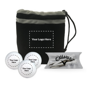 Callaway 3 Ball Valuables Pouch Combo - New Age Promotions
