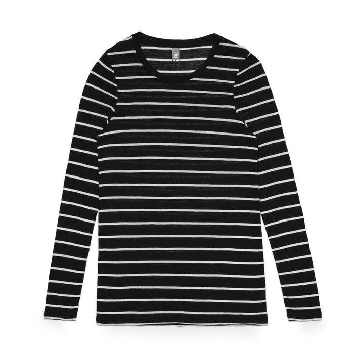FINE STRIPE LONG SLEEVE