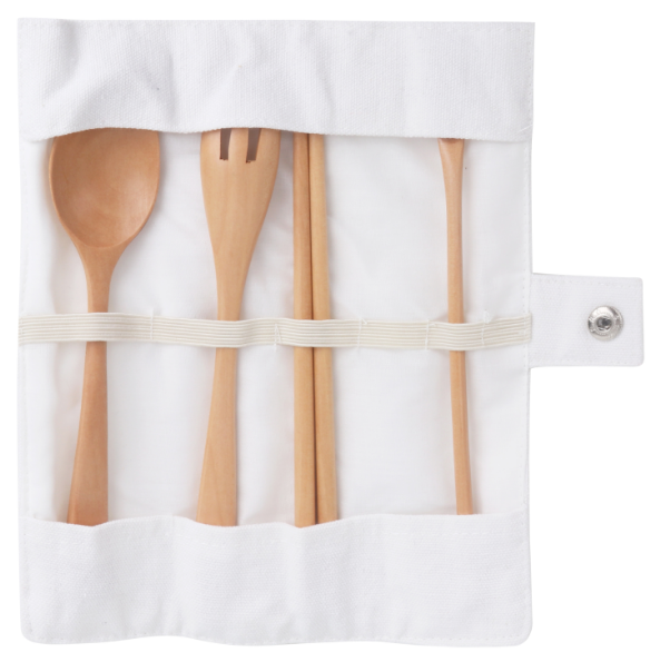 4 Piece Wooden Utensil Set