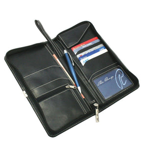 Nappa Leather Travel Wallet - New Age Promotions