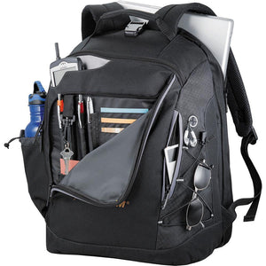 Summit TSA 15 inch Computer Backpack - Black - New Age Promotions