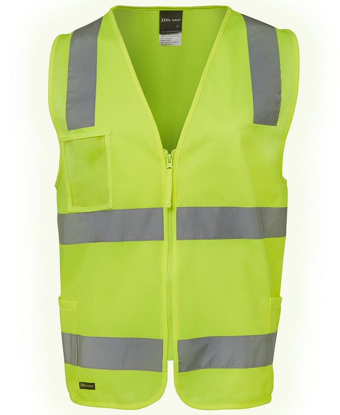 Hi Vis (D+N) Zip Safety Vest