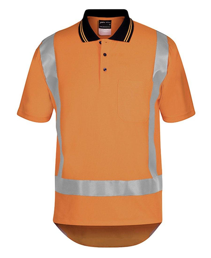 Hi Vis (D+N) S/S Non Cuff TTMC-W Traditional Polo