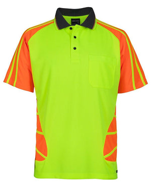 Hi Vis S/S Spider Polo - New Age Promotions