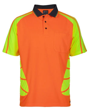 Hi Vis S/S Spider Polo - New Age Promotions