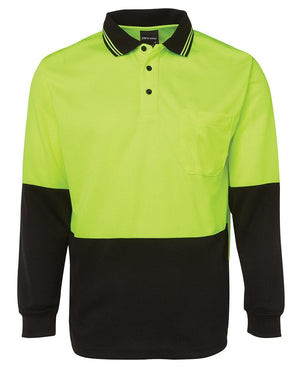 Hi Vis L/S Trad Polo - New Age Promotions