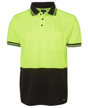 Hi Vis S/S Traditional Polo - New Age Promotions