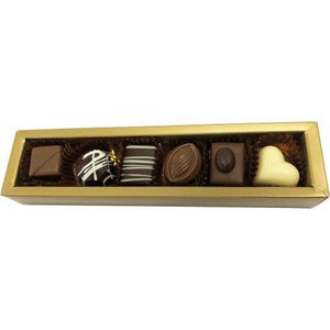 6 Pack Choc Box Assorted Pralines - New Age Promotions