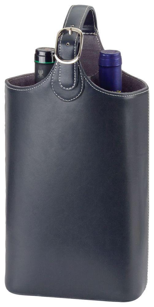 Bonded Leather Wine Carrier - New Age Promotions