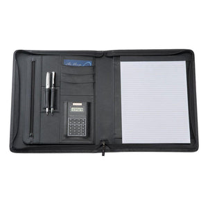 A4 Bonded Leather Compendium - New Age Promotions