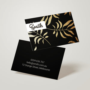 Business Cards (Gold Foil)