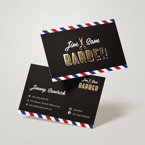 Business Cards (Gold Foil)