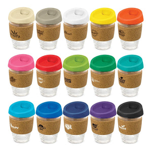 Glass Reusable Coffee Cup - New Age Promotions