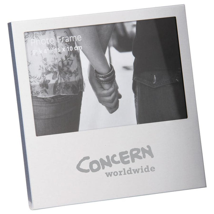 Florence Offset Silver Photo Frame