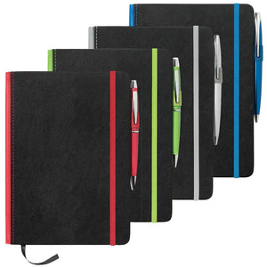 A5 Barranco JournalBook with Coloured Spine - New Age Promotions