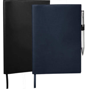 Pedova Refillable JournalBook - Black - New Age Promotions