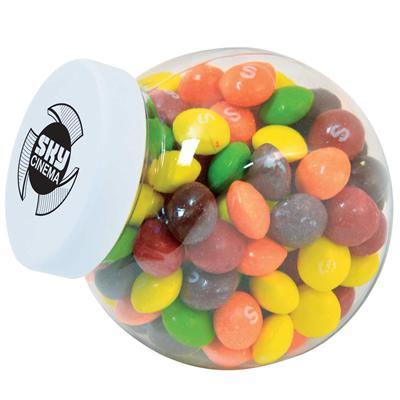 Assorted Fruit Skittles in Container