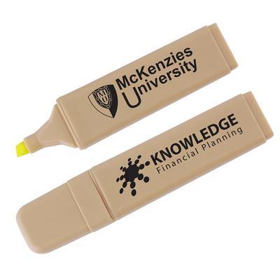 Recycled Yellow Highlight Marker - New Age Promotions