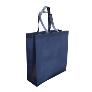 LAMINATED NON WOVEN BAG WITH LARGE GUSSET