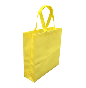 LAMINATED NON WOVEN BAG WITH LARGE GUSSET